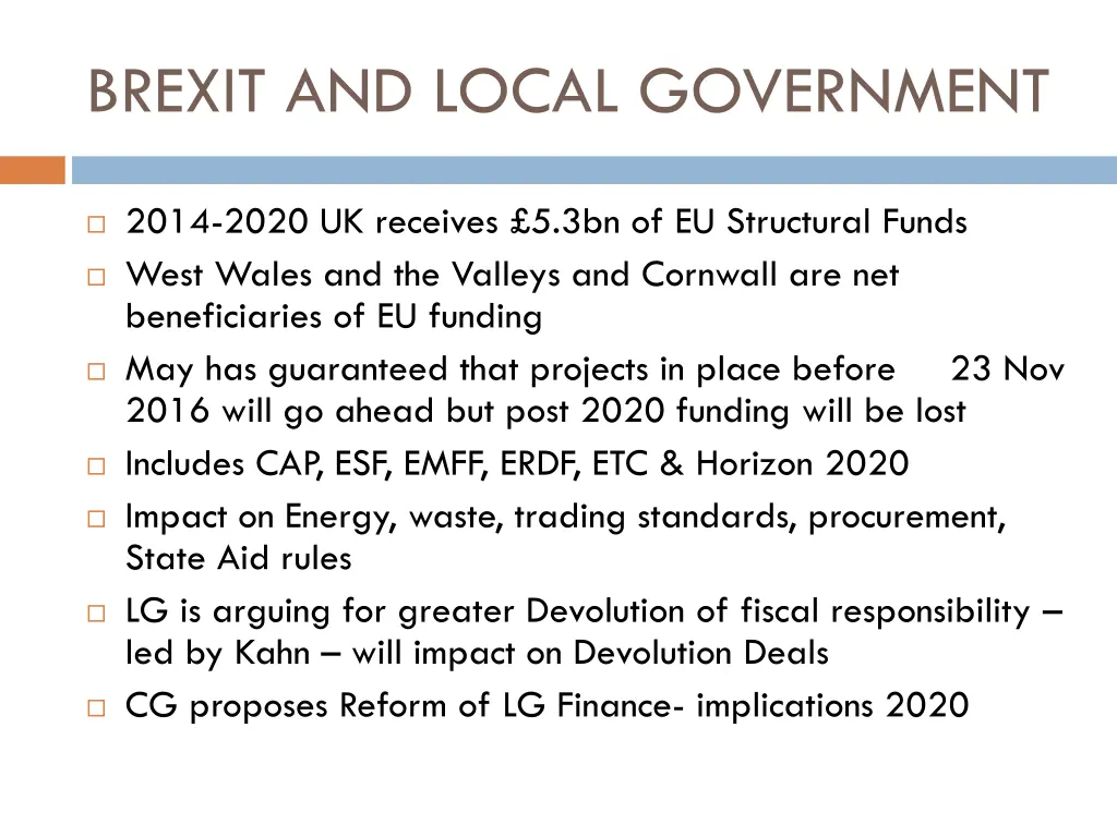 brexit and local government