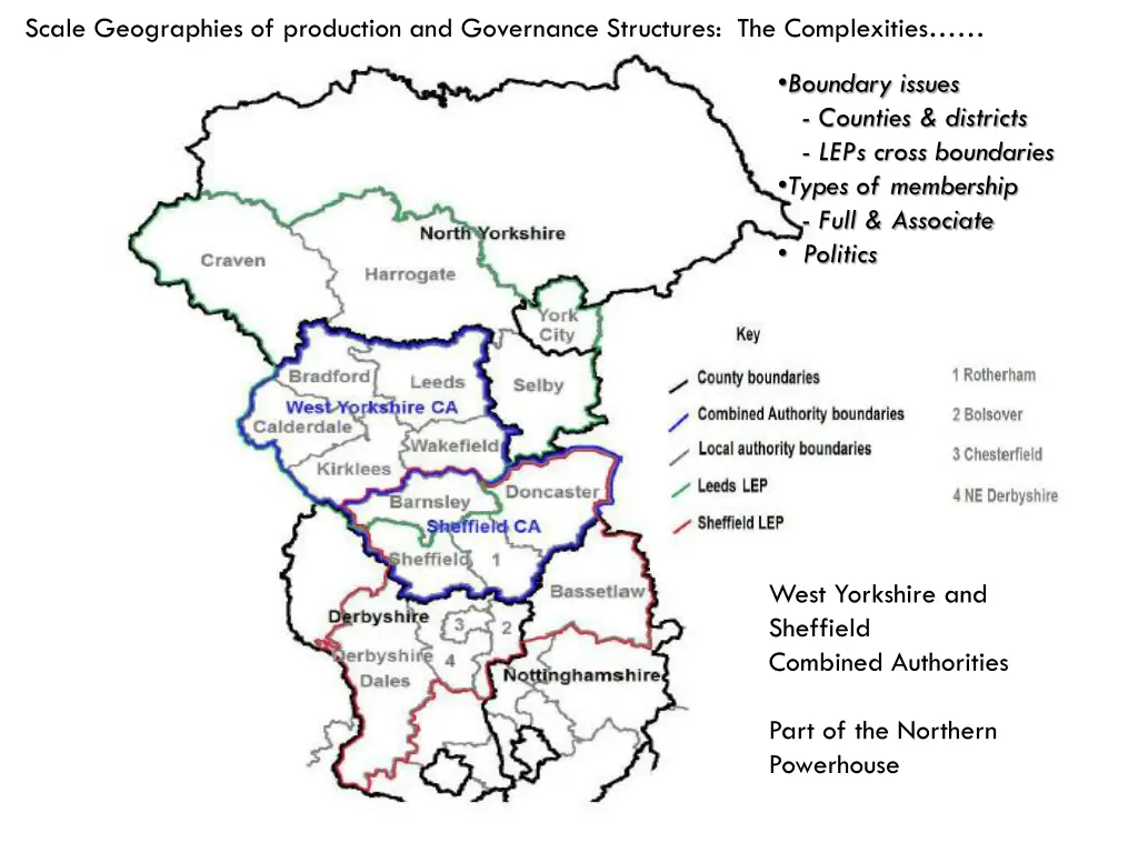 scale geographies of production and governance