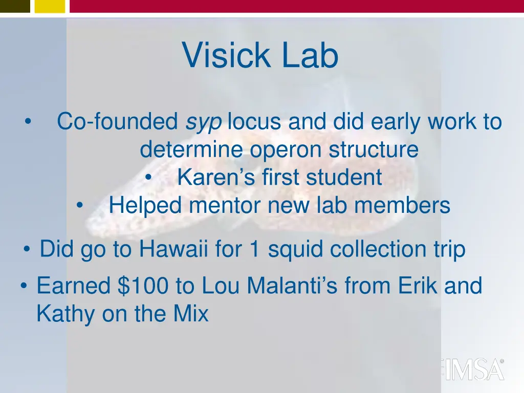 visick lab