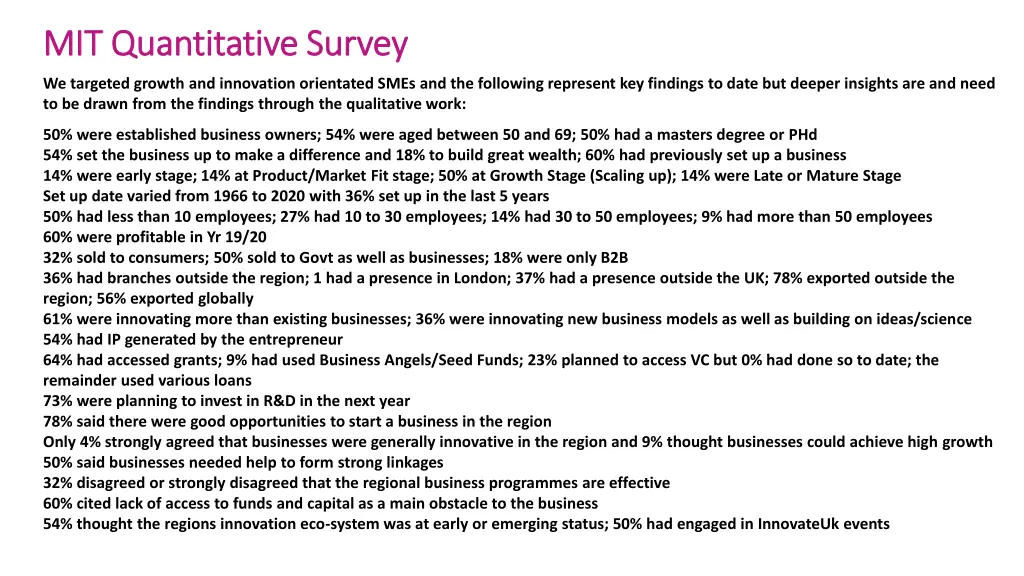 mit quantitative survey mit quantitative survey