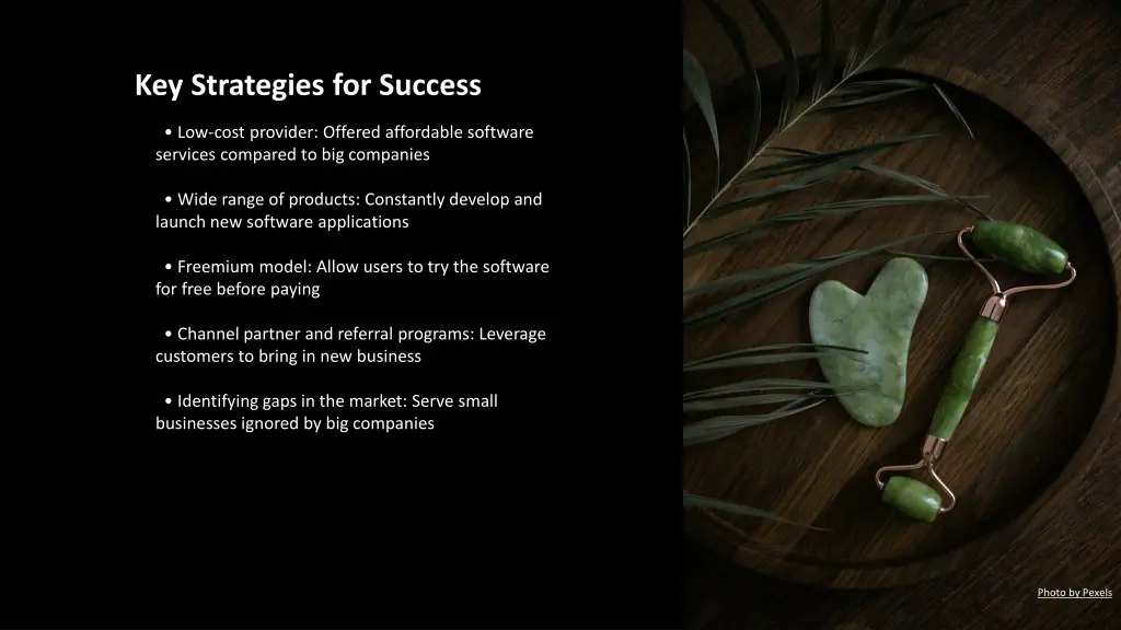 key strategies for success