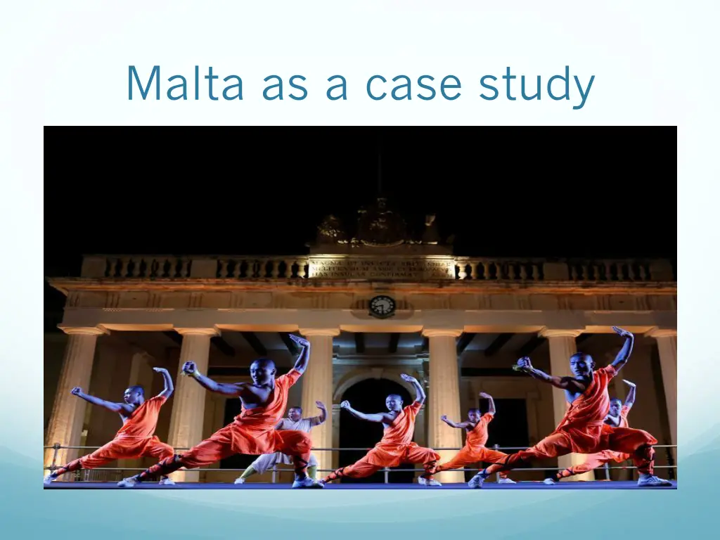 malta as a case study 1