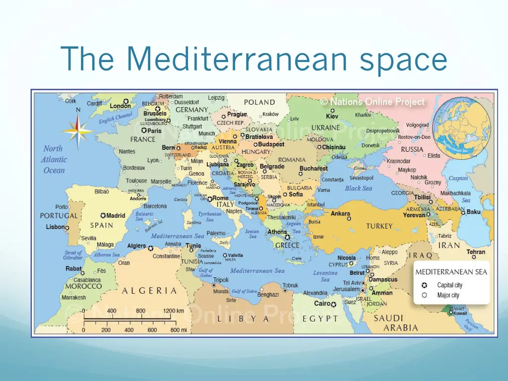 the mediterranean space