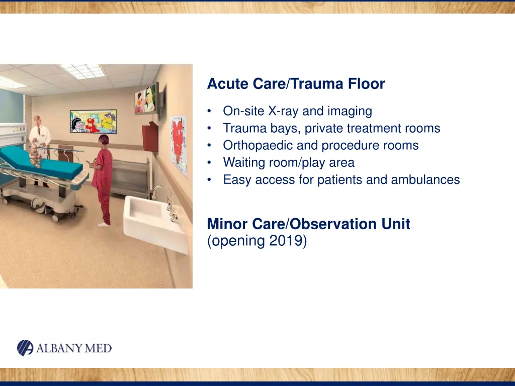 acute care trauma floor