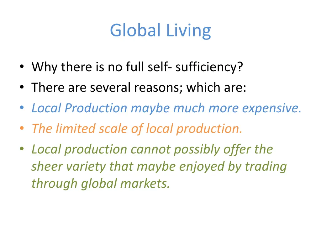 global living