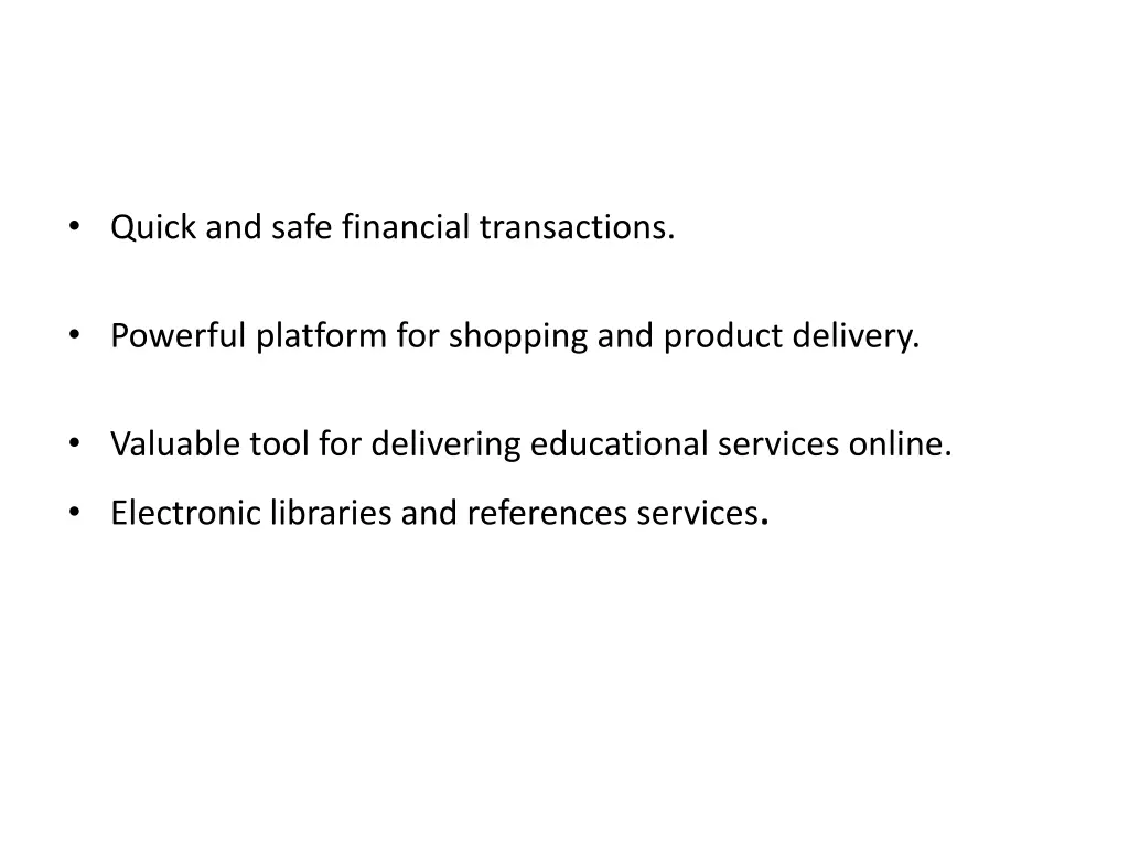 quick and safe financial transactions