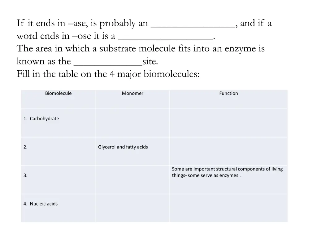 if it ends in ase is probably an and if a word