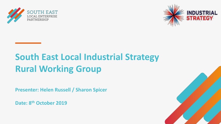 south east local industrial strategy rural