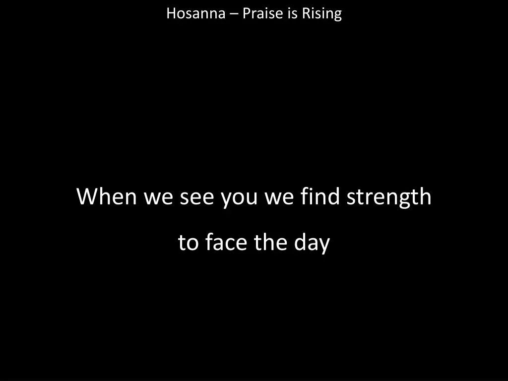 hosanna praise is rising 16