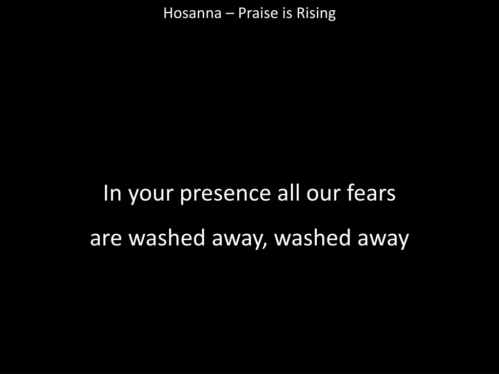 hosanna praise is rising 17