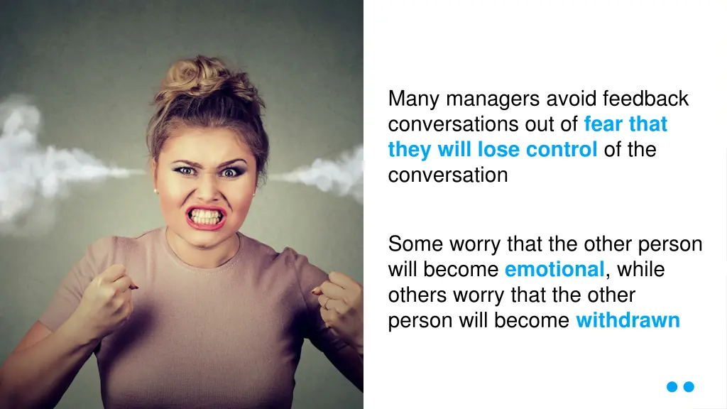 many managers avoid feedback conversations