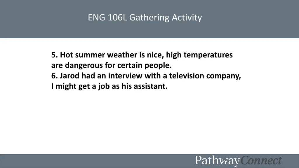 eng 106l gathering activity 2