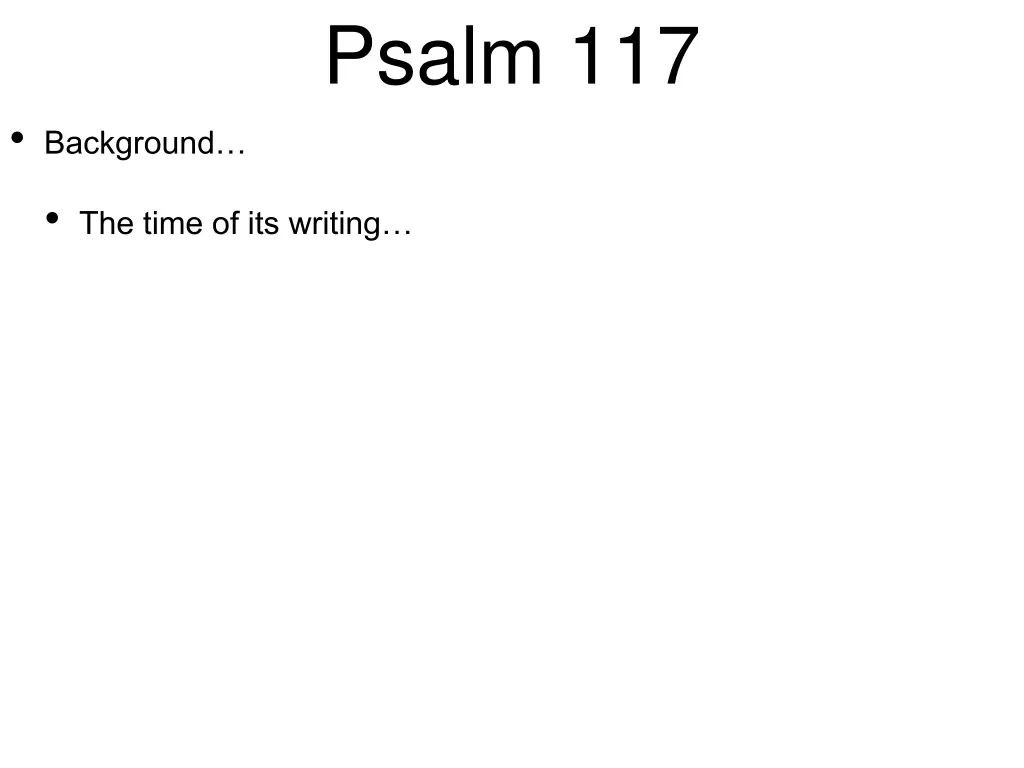 psalm 117 2