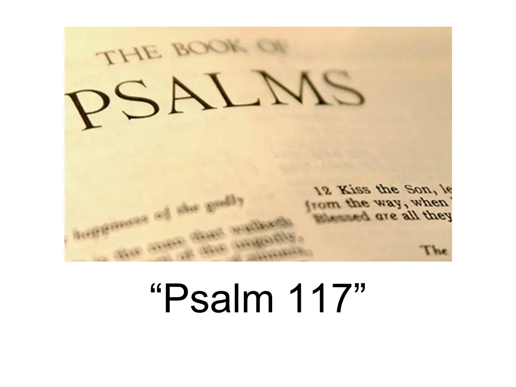 psalm 117