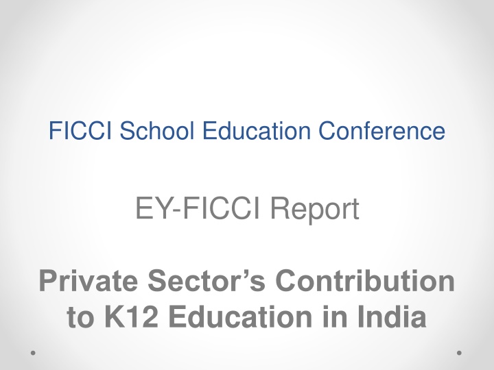 ficci school education conference