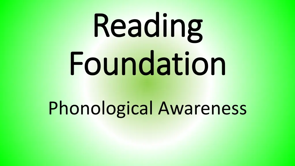 reading reading foundation foundation