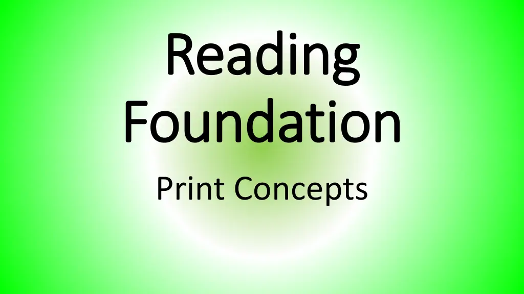 reading reading foundation foundation print