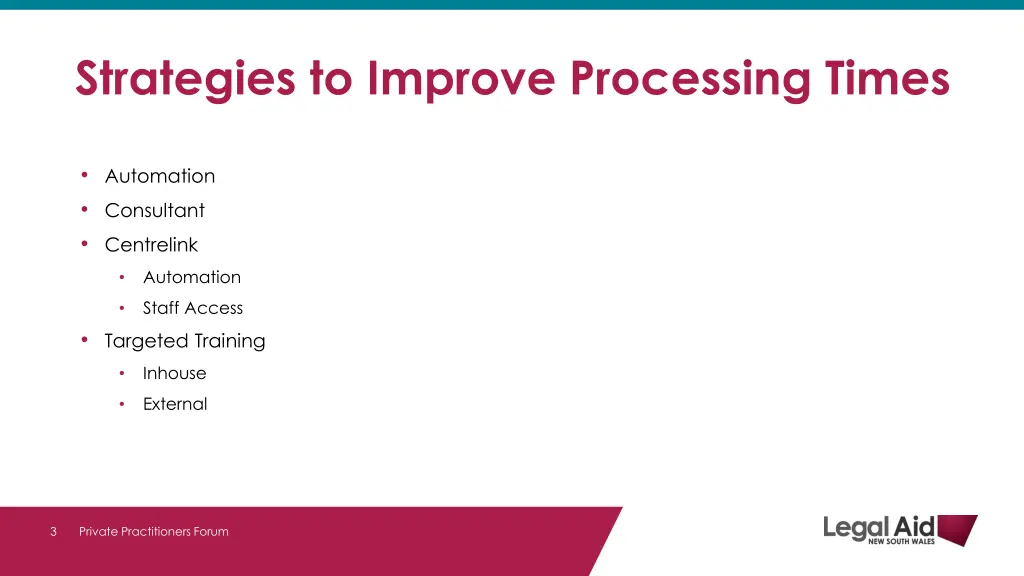 strategies to improve processing times