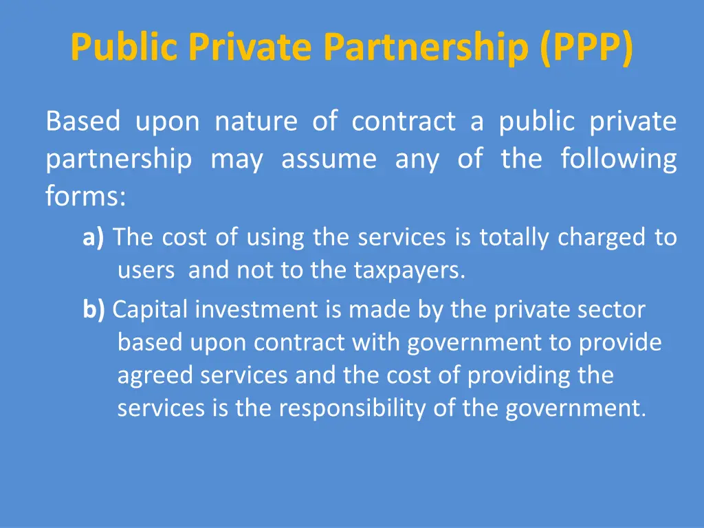 public private partnership ppp 1