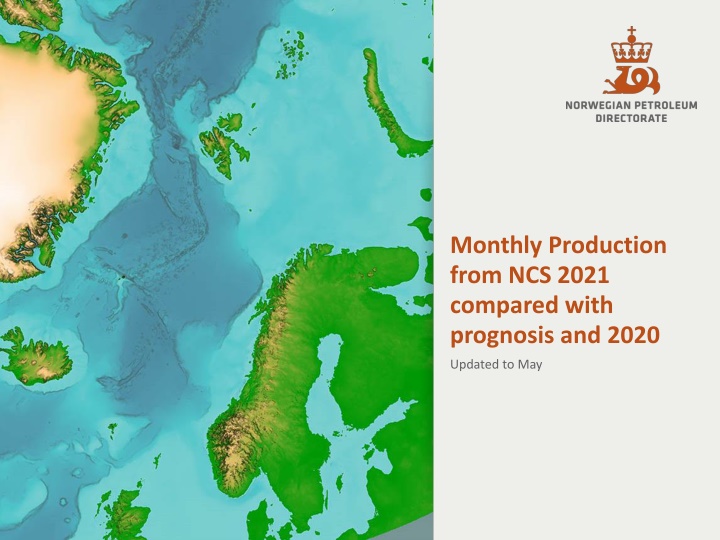 monthly production from ncs 2021 compared with