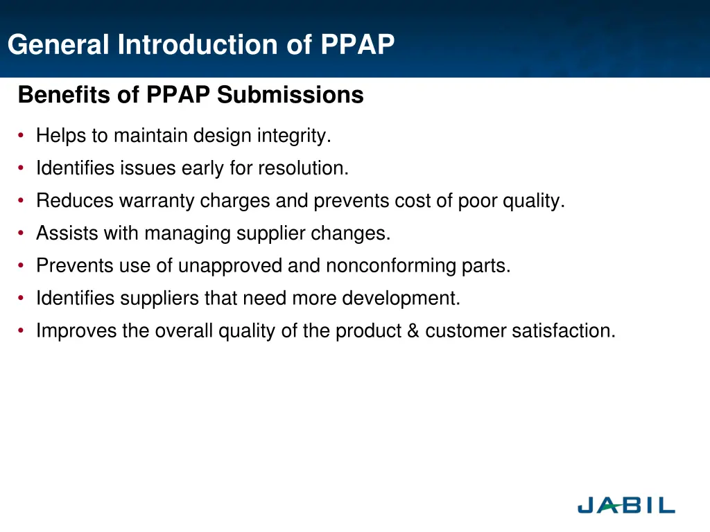 general introduction of ppap 2