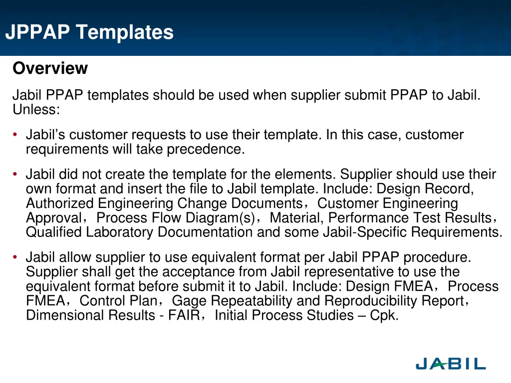 jppap templates