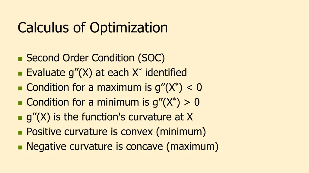 calculus of optimization 1