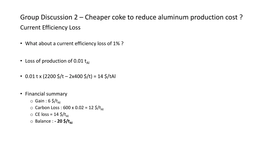 group discussion 2 cheaper coke to reduce 4