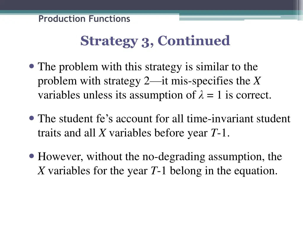 production functions 14