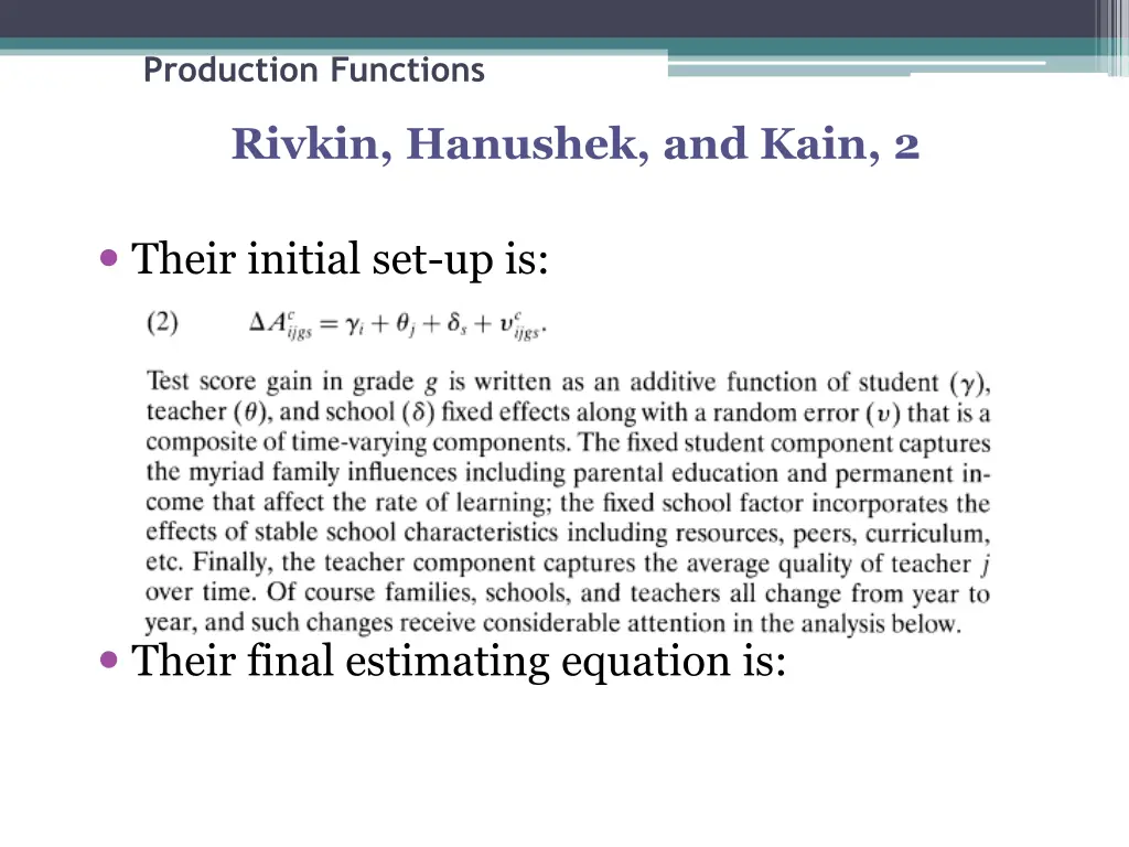 production functions 23