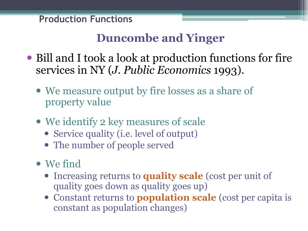 production functions 3