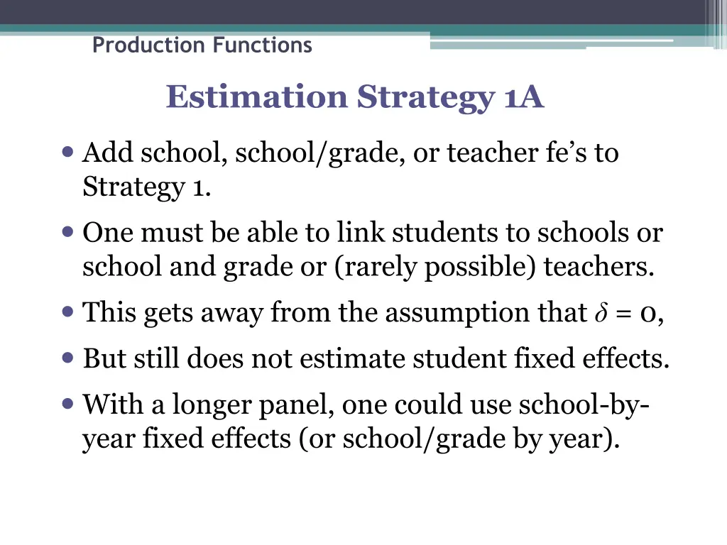 production functions 9