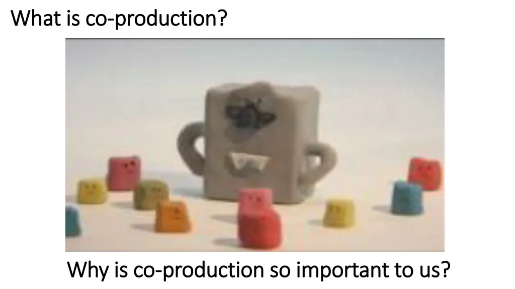 what is co what is co production production