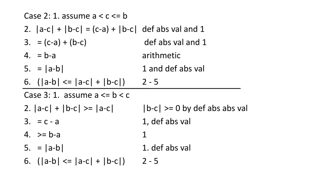 case 2 1 assume