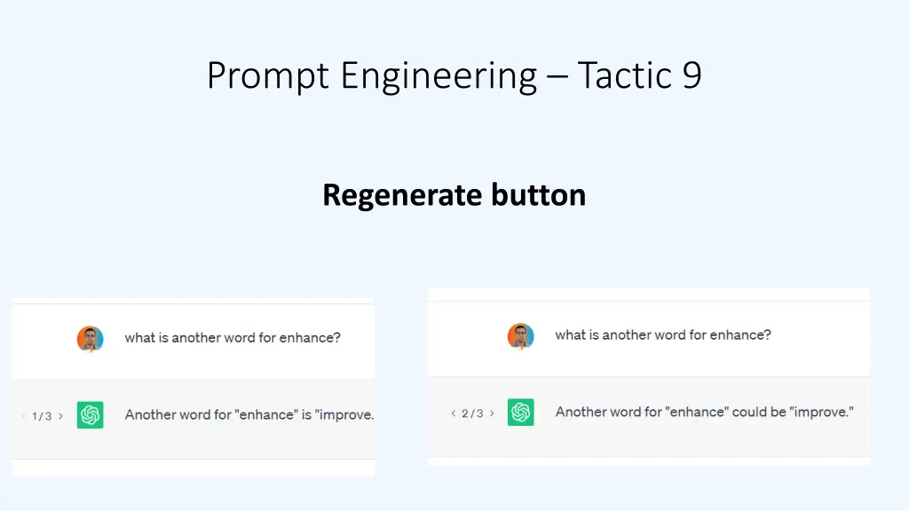 prompt engineering tactic 9