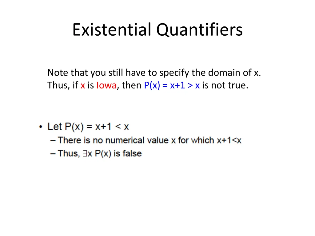 existential quantifiers 1