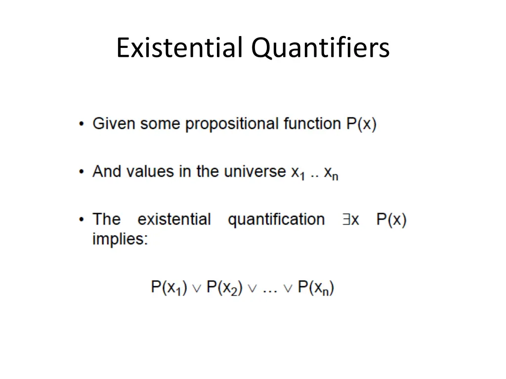 existential quantifiers 2