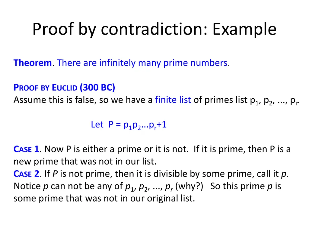 proof by contradiction example 2