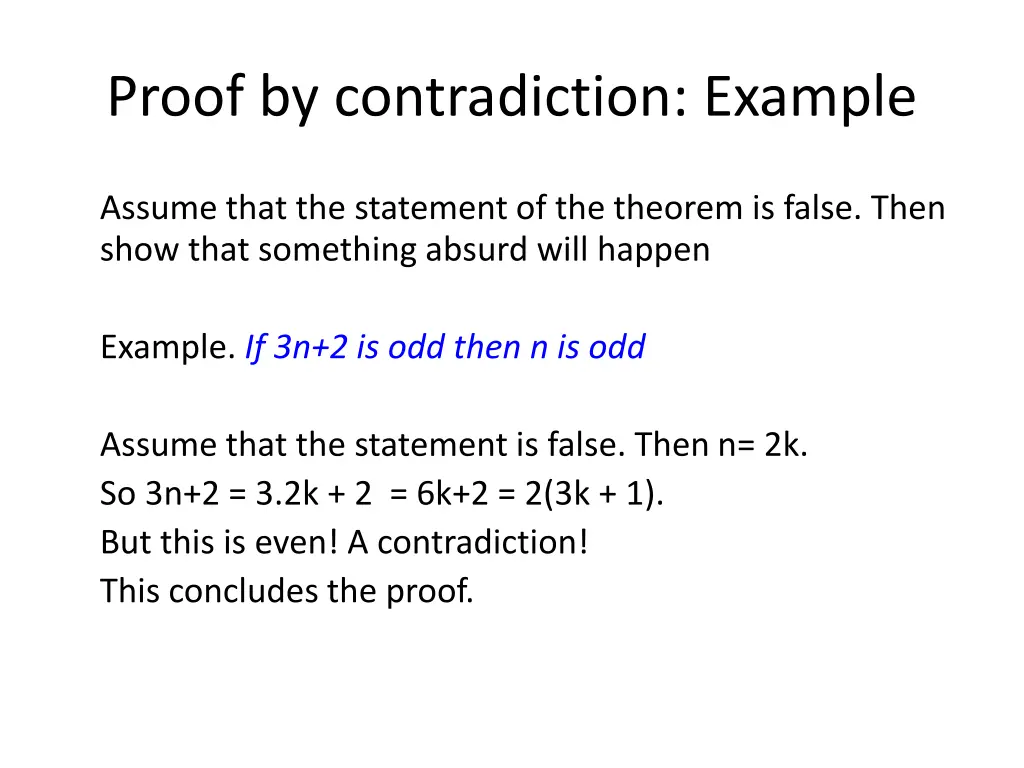 proof by contradiction example