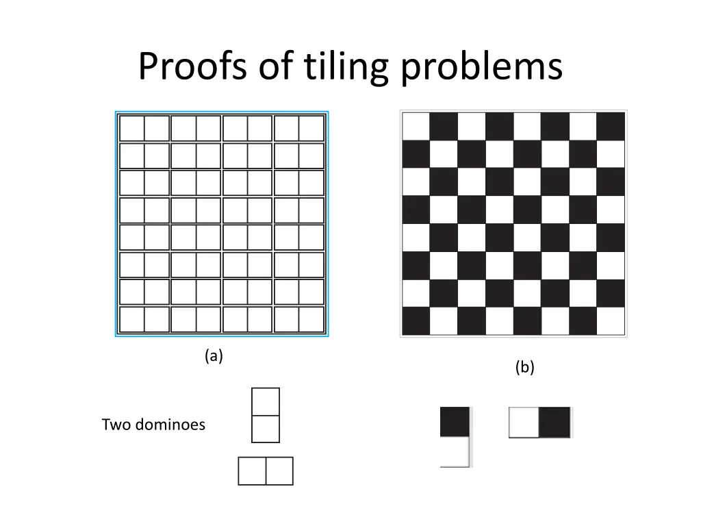 proofs of tiling problems