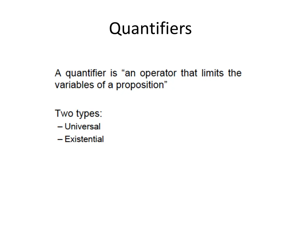 quantifiers