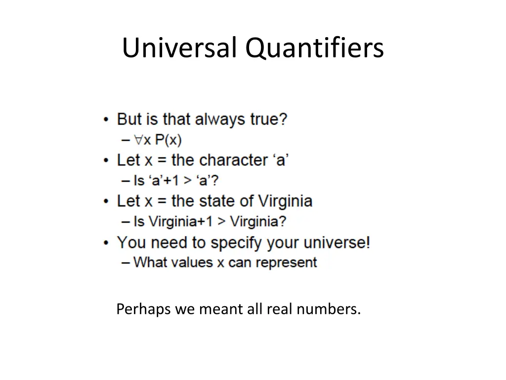 universal quantifiers 1