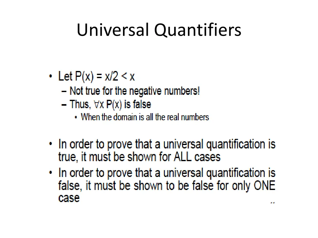 universal quantifiers 2