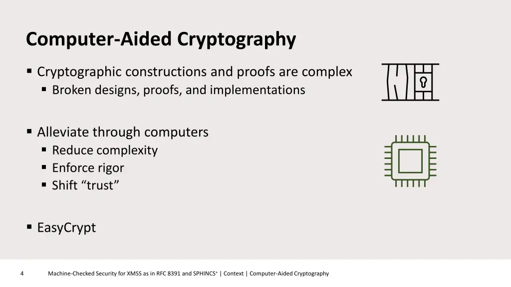 computer aided cryptography