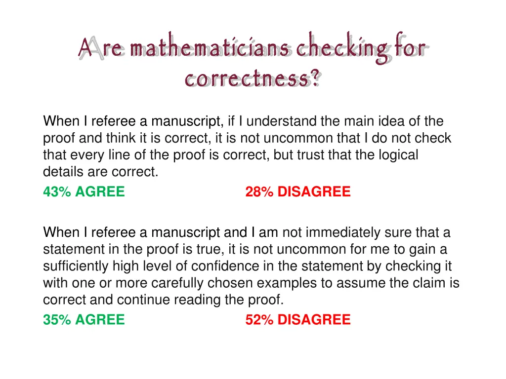 a re mathematicians checking for correctness 3