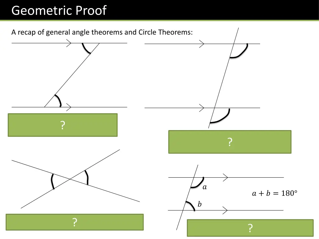 geometric proof