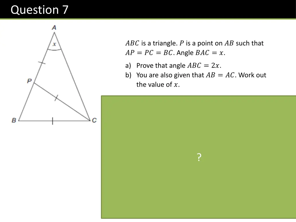 question 7