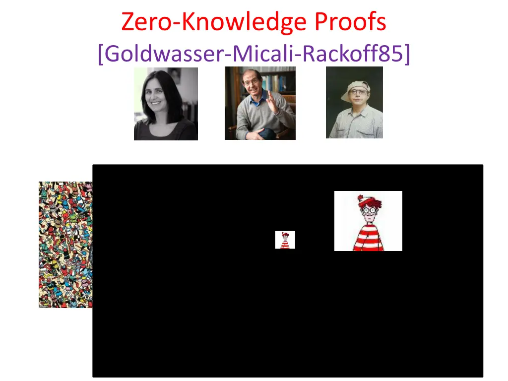 zero knowledge proofs goldwasser micali rackoff85