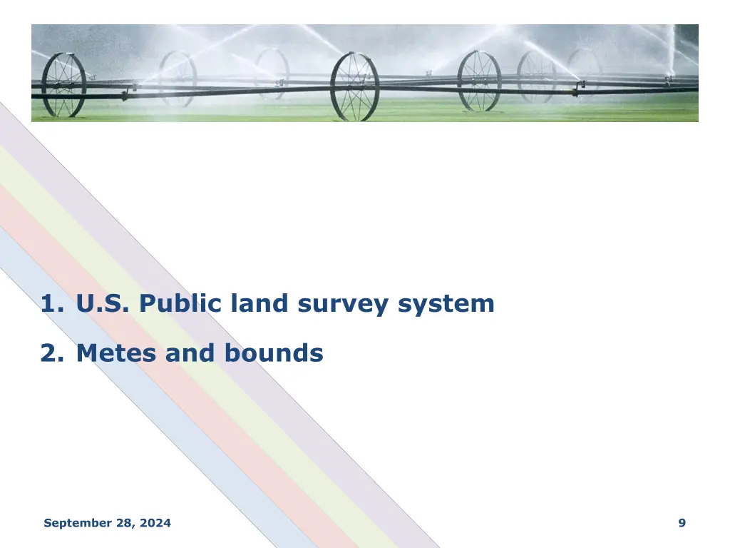 1 u s public land survey system