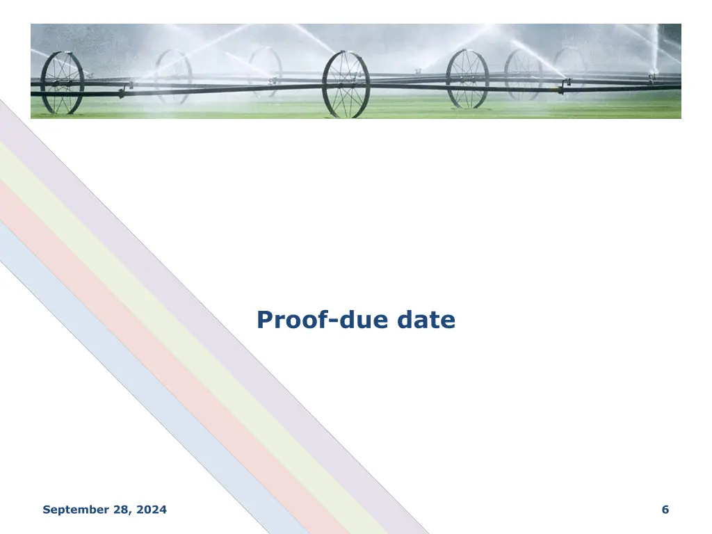 proof due date